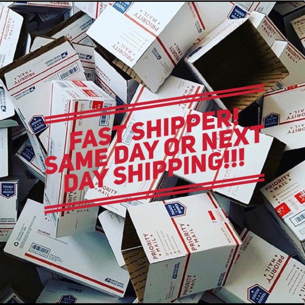 Fast shipping and free gift with every purchase 😉